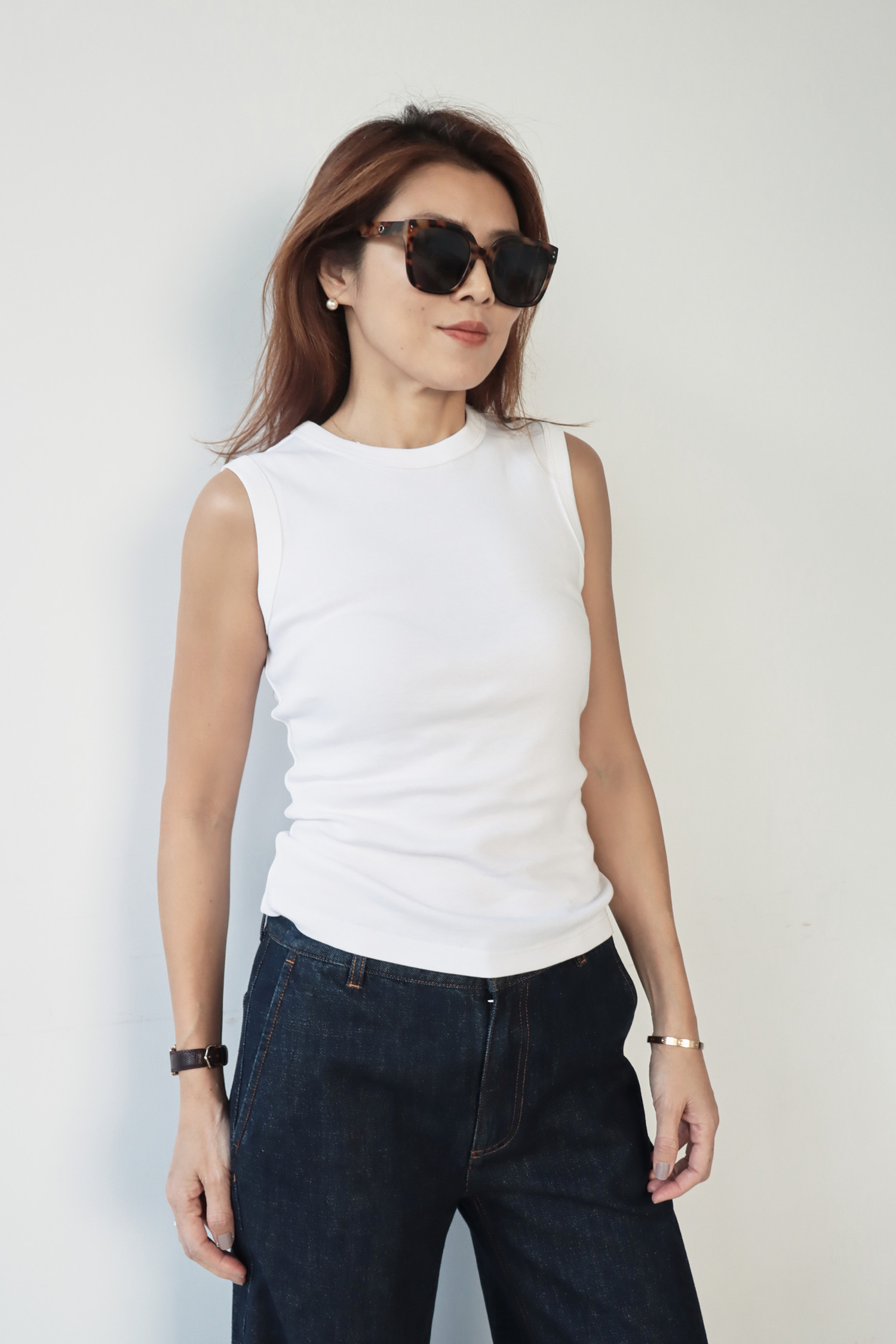 後縫線基礎背心