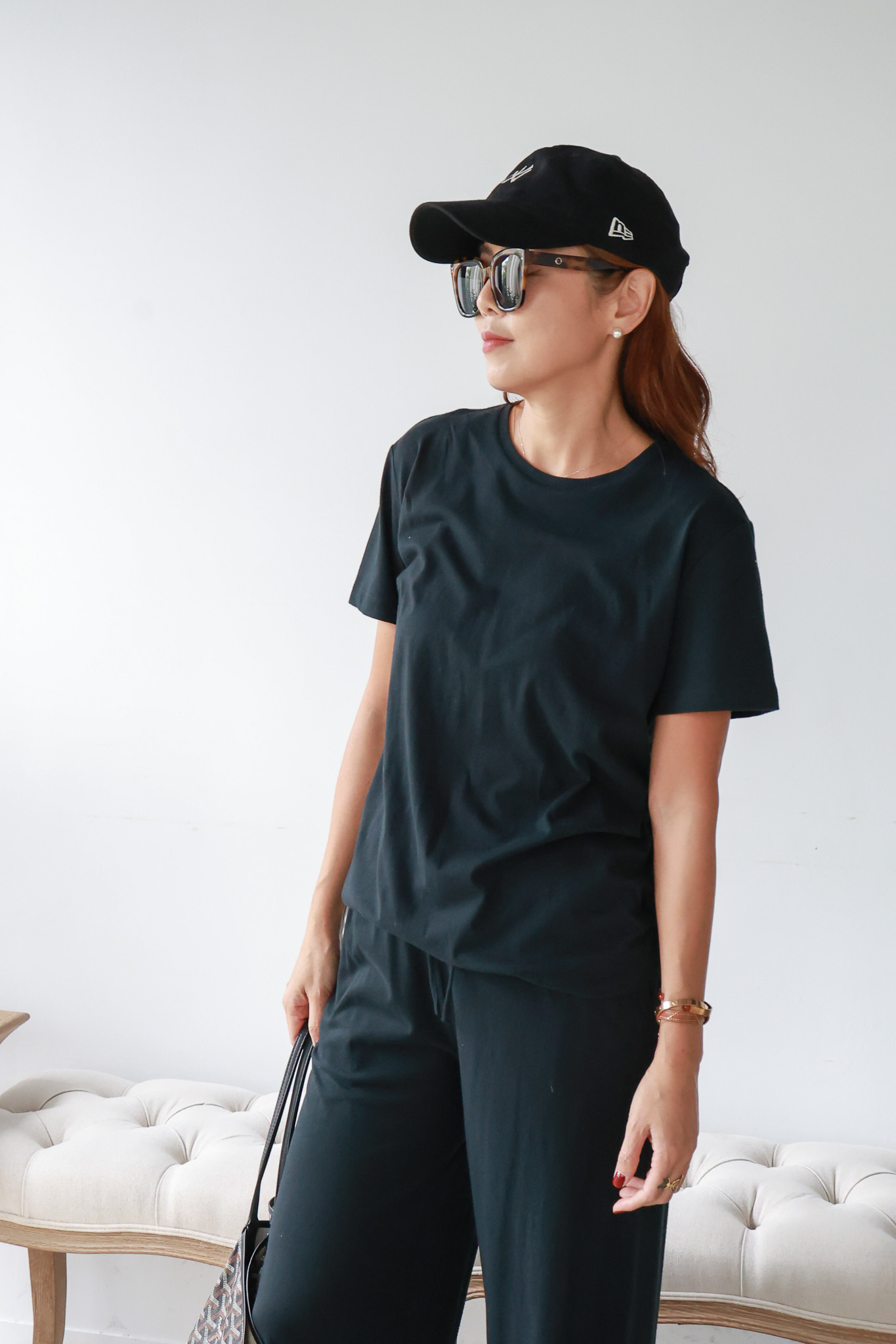 極品棉質圓領短袖上衣