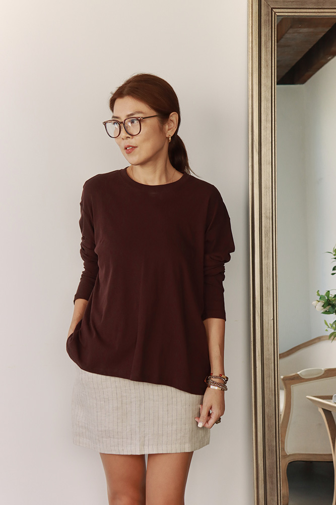 【搶先價】烏梅子醬薄款打底上衣