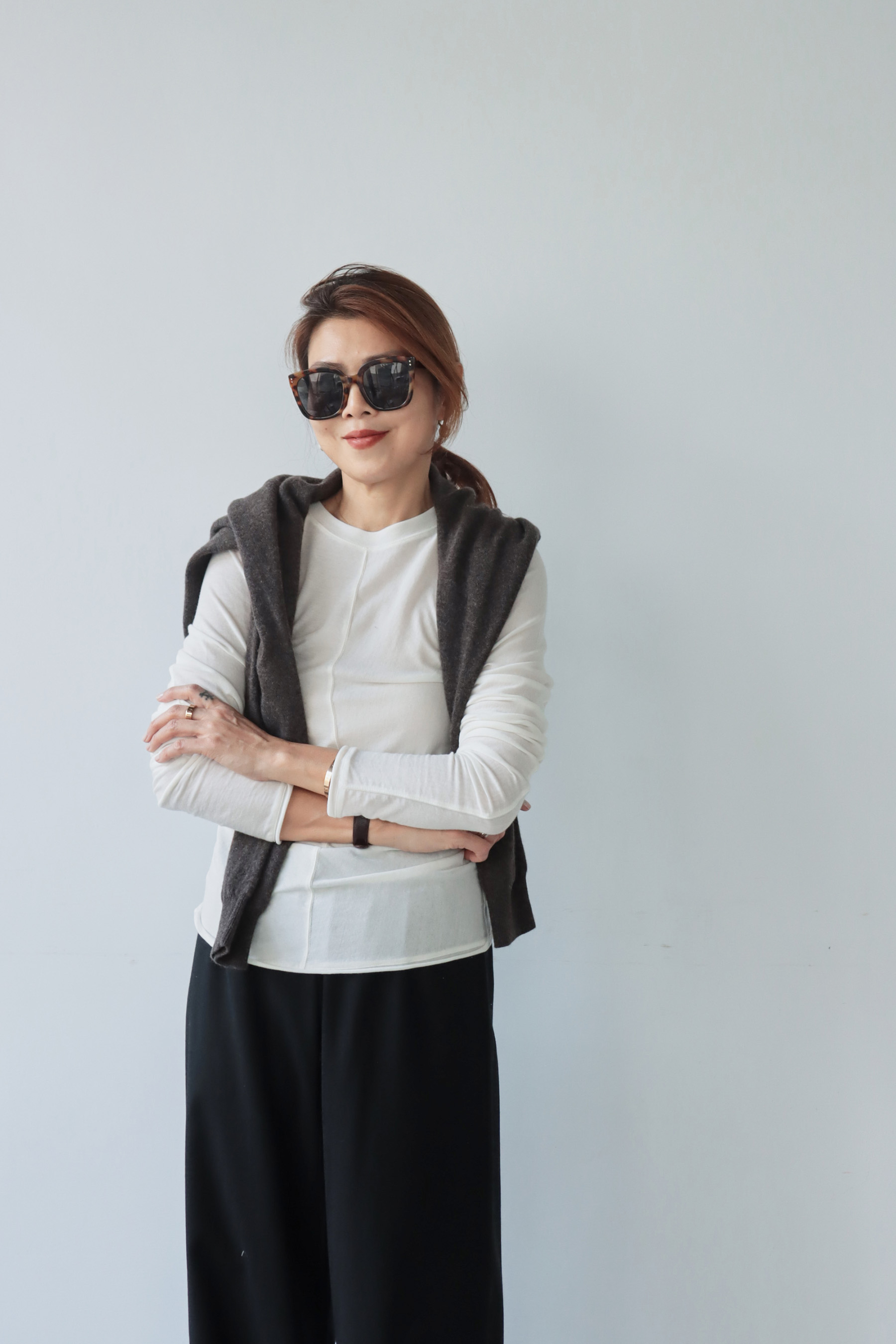 【搶先價】圓領打底長袖上衣