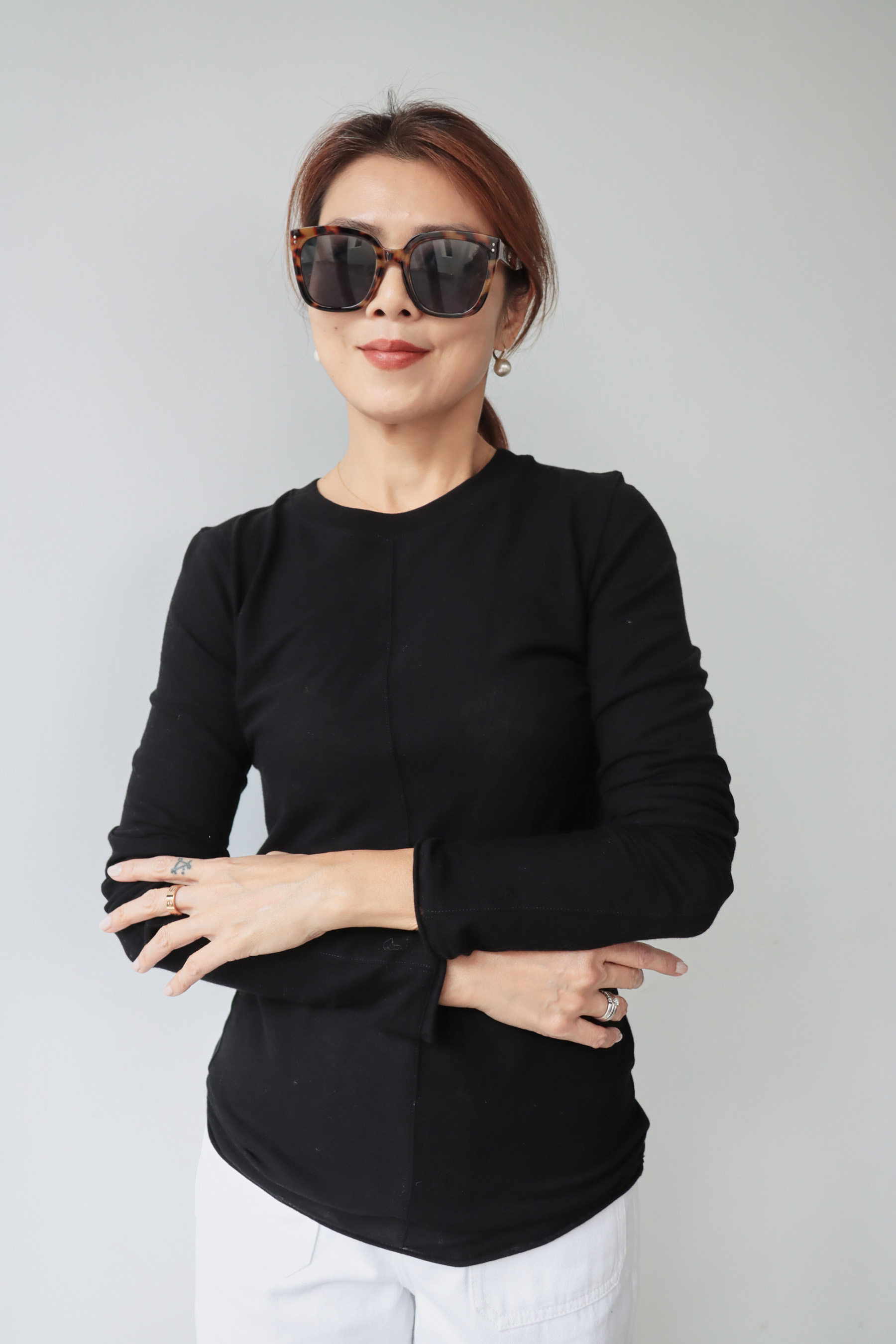 【搶先價】圓領打底長袖上衣