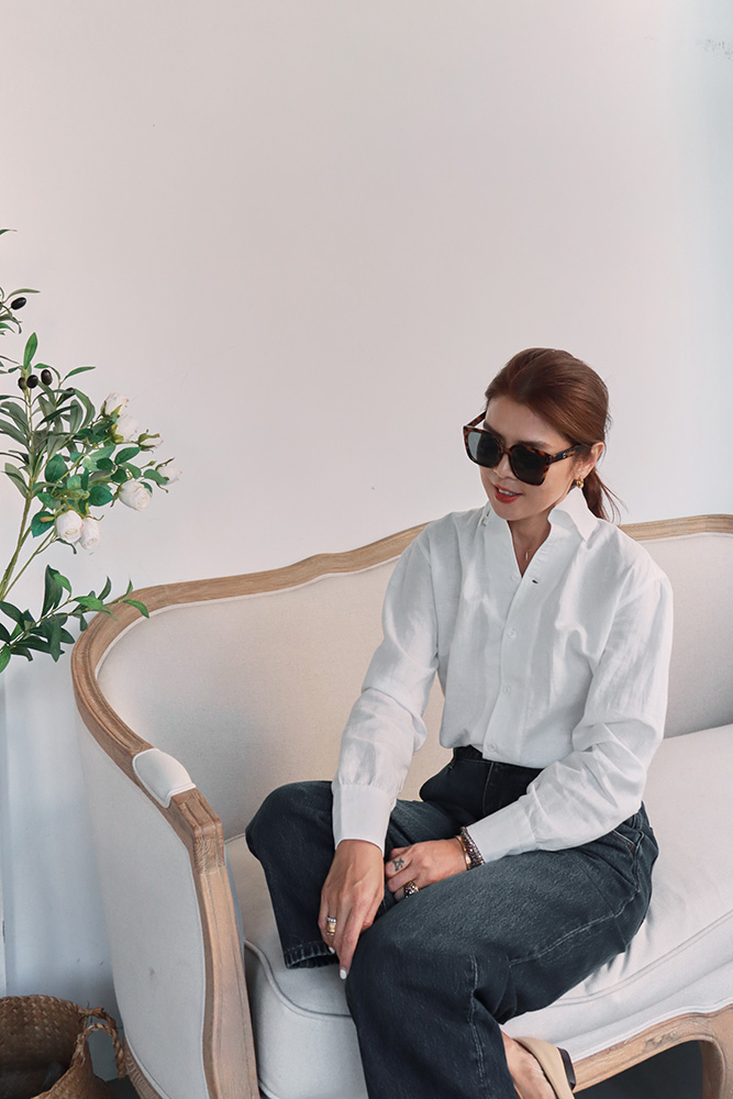 純手工Napoli棉麻襯衫