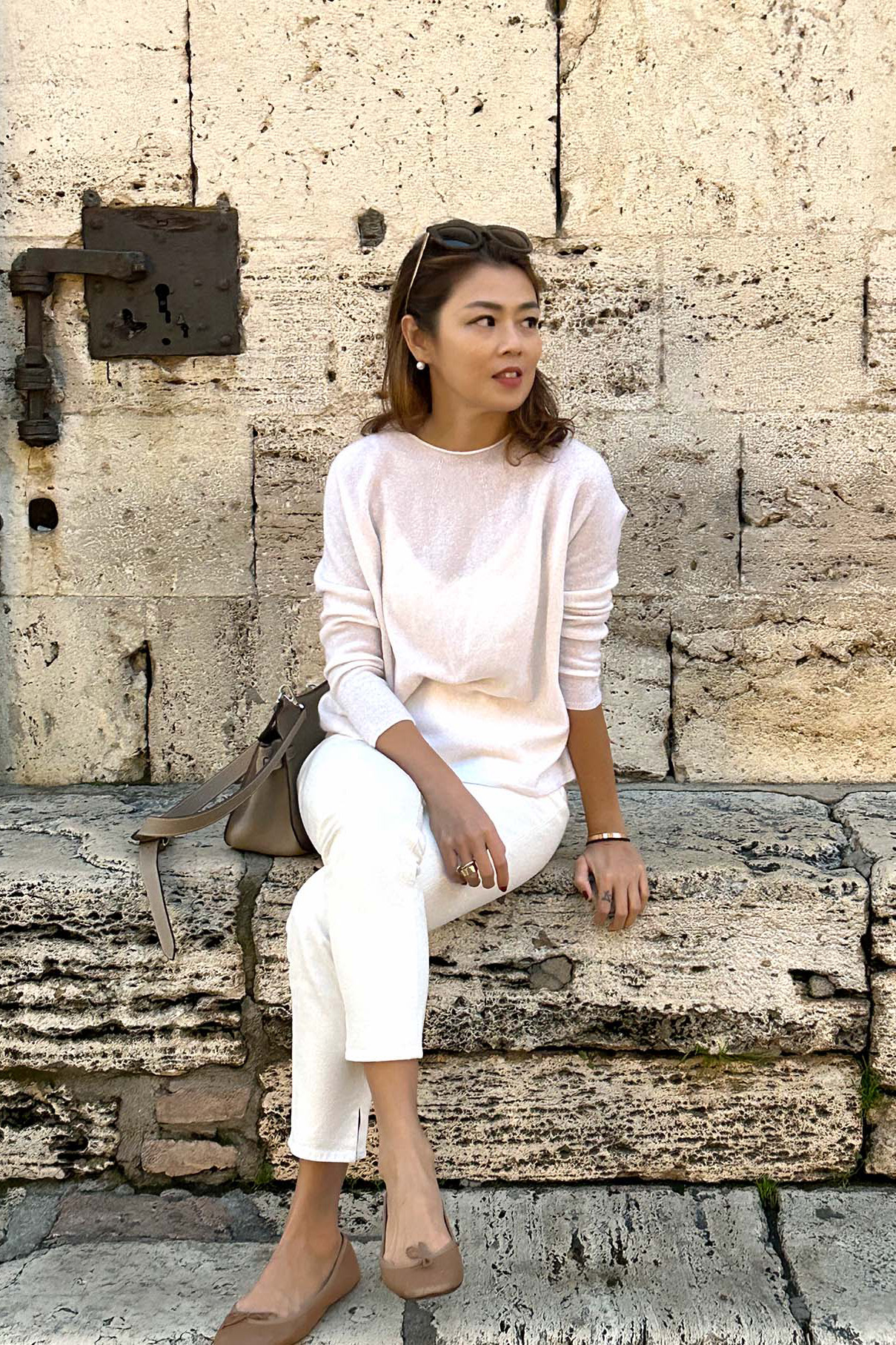 【𝗖𝗹𝗮𝘀𝘀𝗶𝗰】Au Lait 100% Cashmere 輕羽毛衣