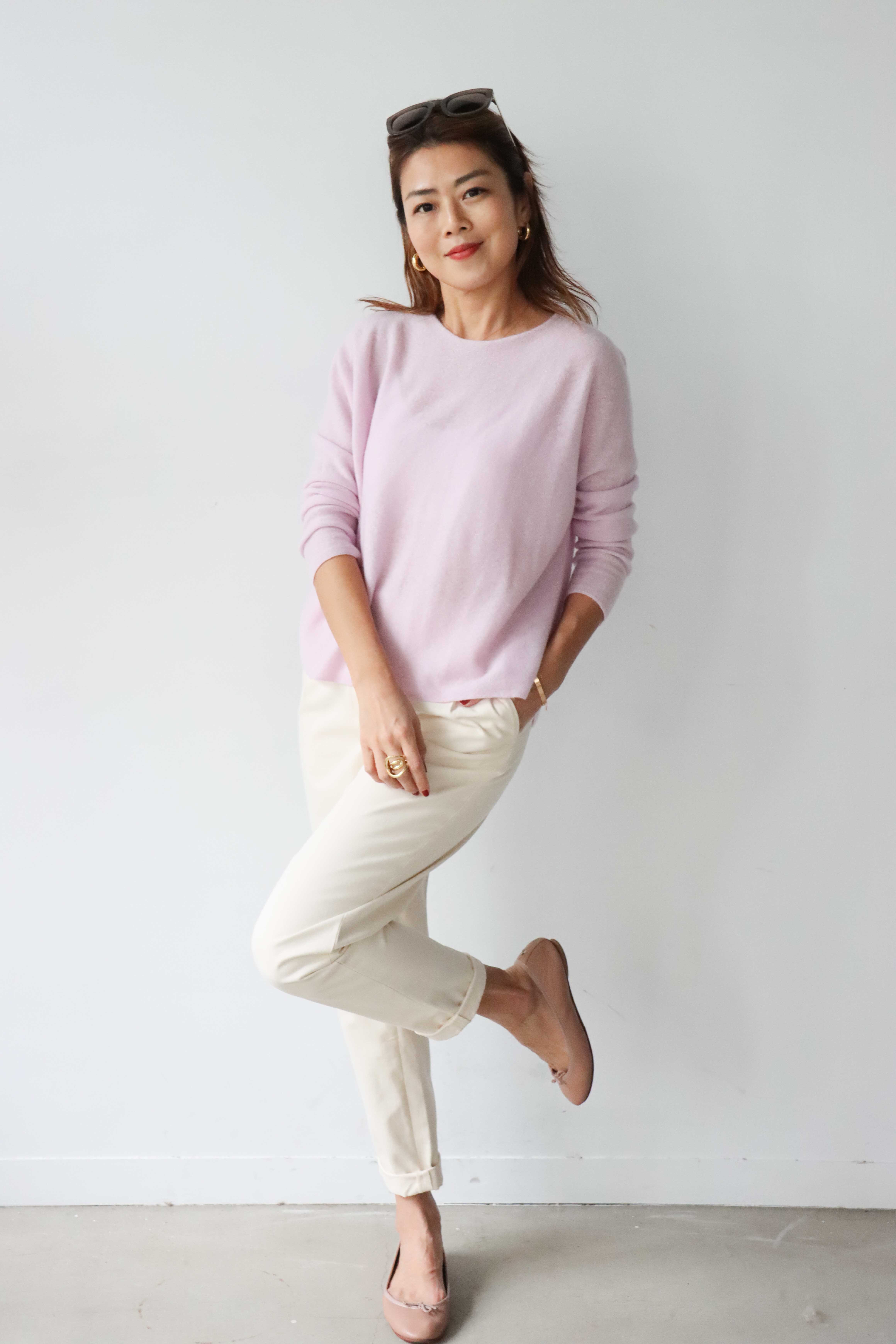 【𝗖𝗹𝗮𝘀𝘀𝗶𝗰】Au Lait 100% Cashmere 輕羽毛衣