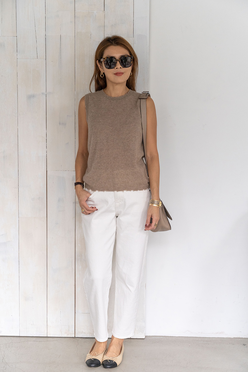 【搶先價】100% Cashmere 極簡羊絨無袖背心