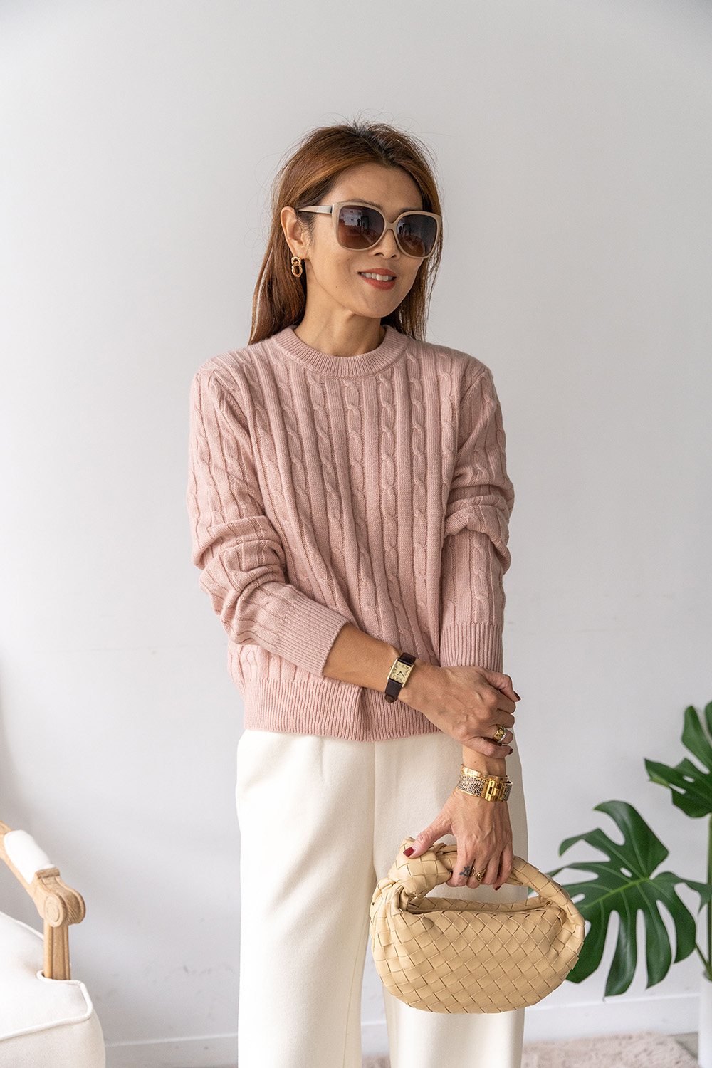 【搶先價】麻花羊絨毛衣