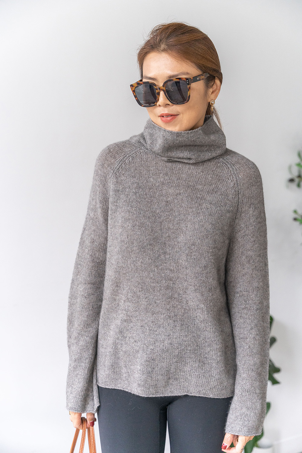 【搶先價】堆堆高領羊絨毛衣