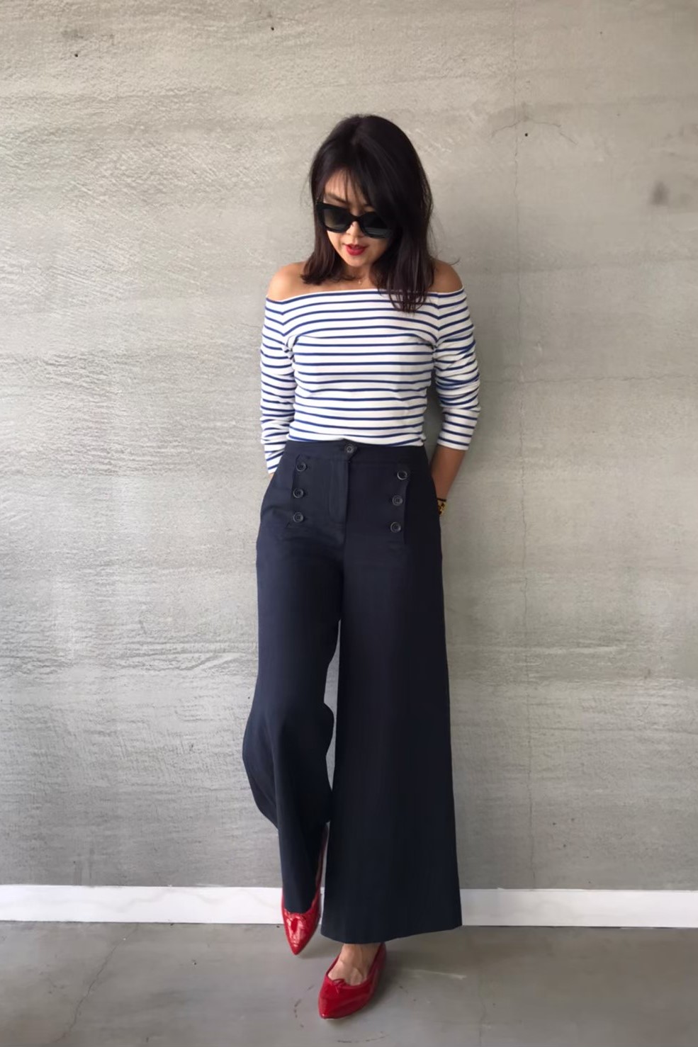 【𝗖𝗹𝗮𝘀𝘀𝗶𝗰】亞麻水手長褲