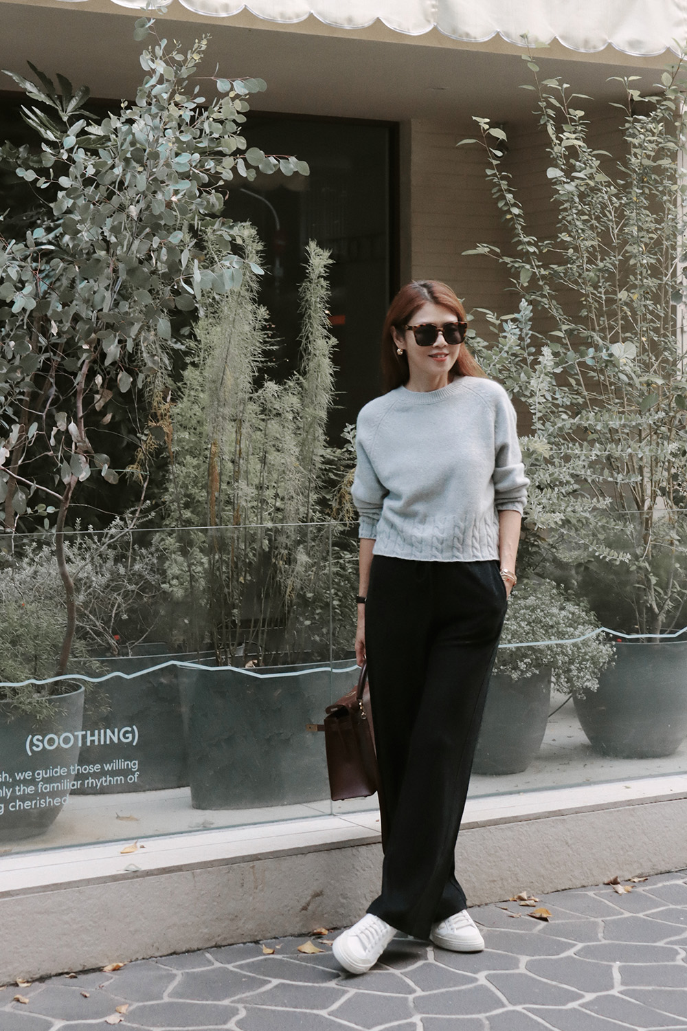 【搶先價】抽繩直筒長褲