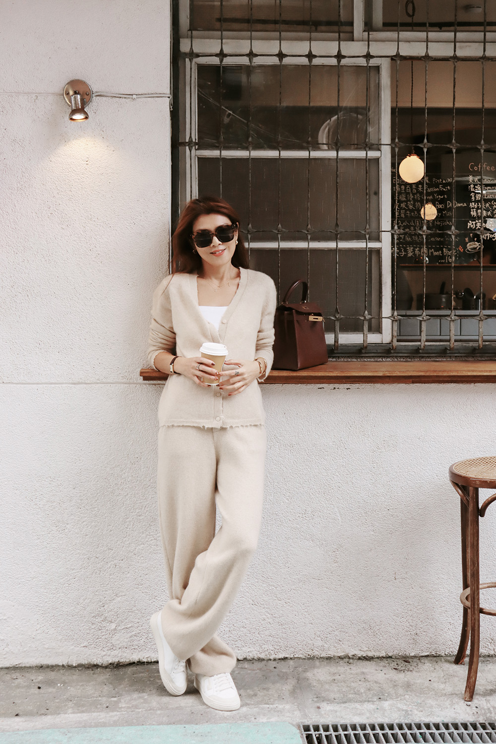 【搶先價】100% Cashmere 厚磅羊絨直筒長褲