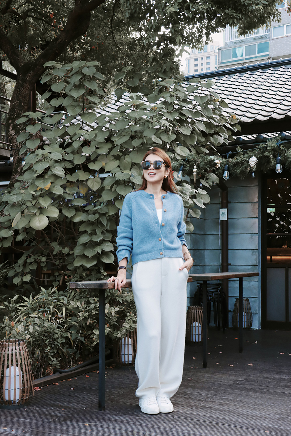 【搶先價】100% Cashmere 厚磅羊絨直筒長褲