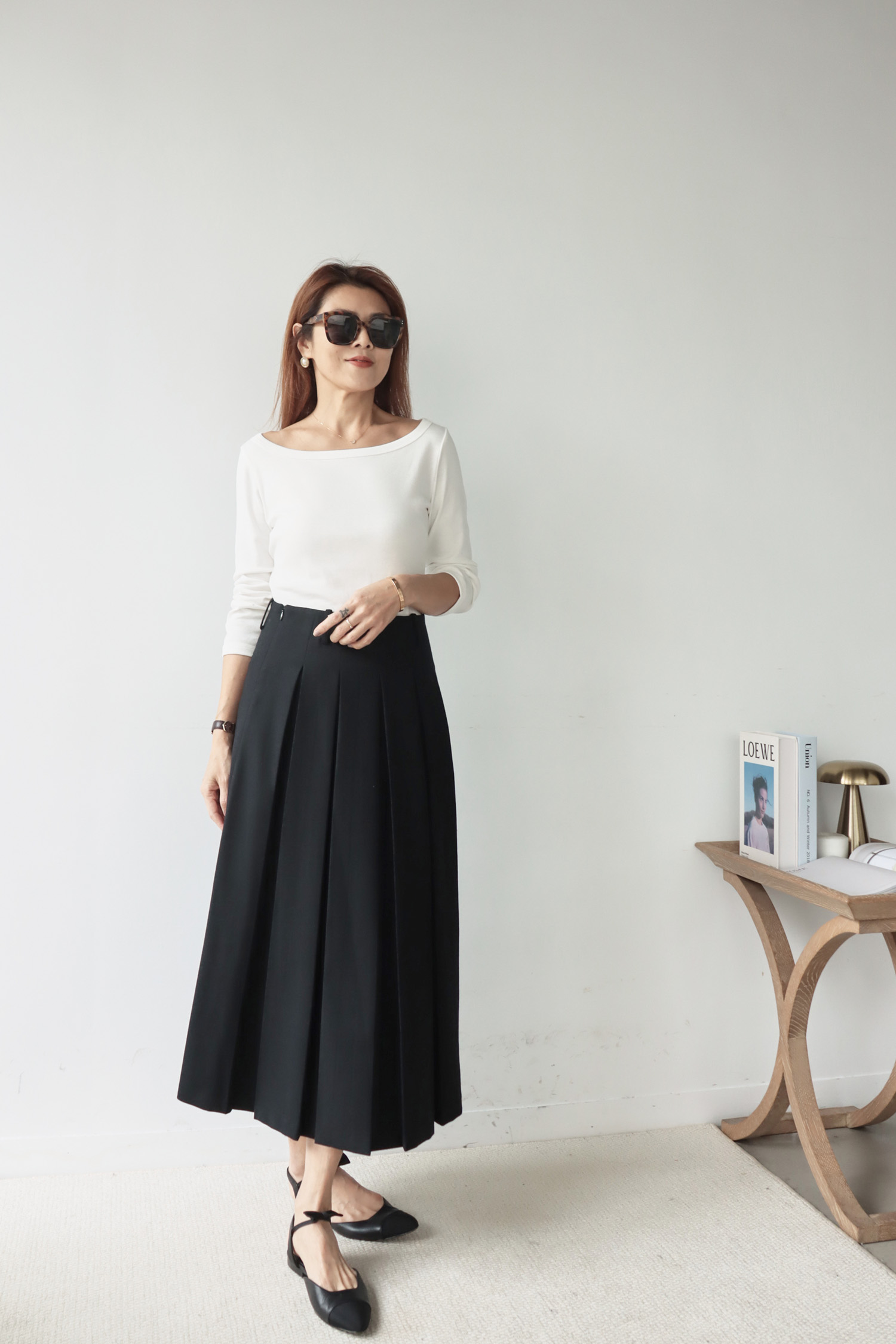 義大利進口羊毛長裙