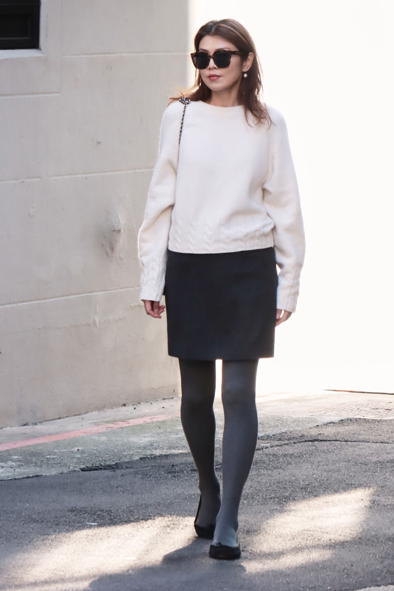 義大利羊毛加厚短裙