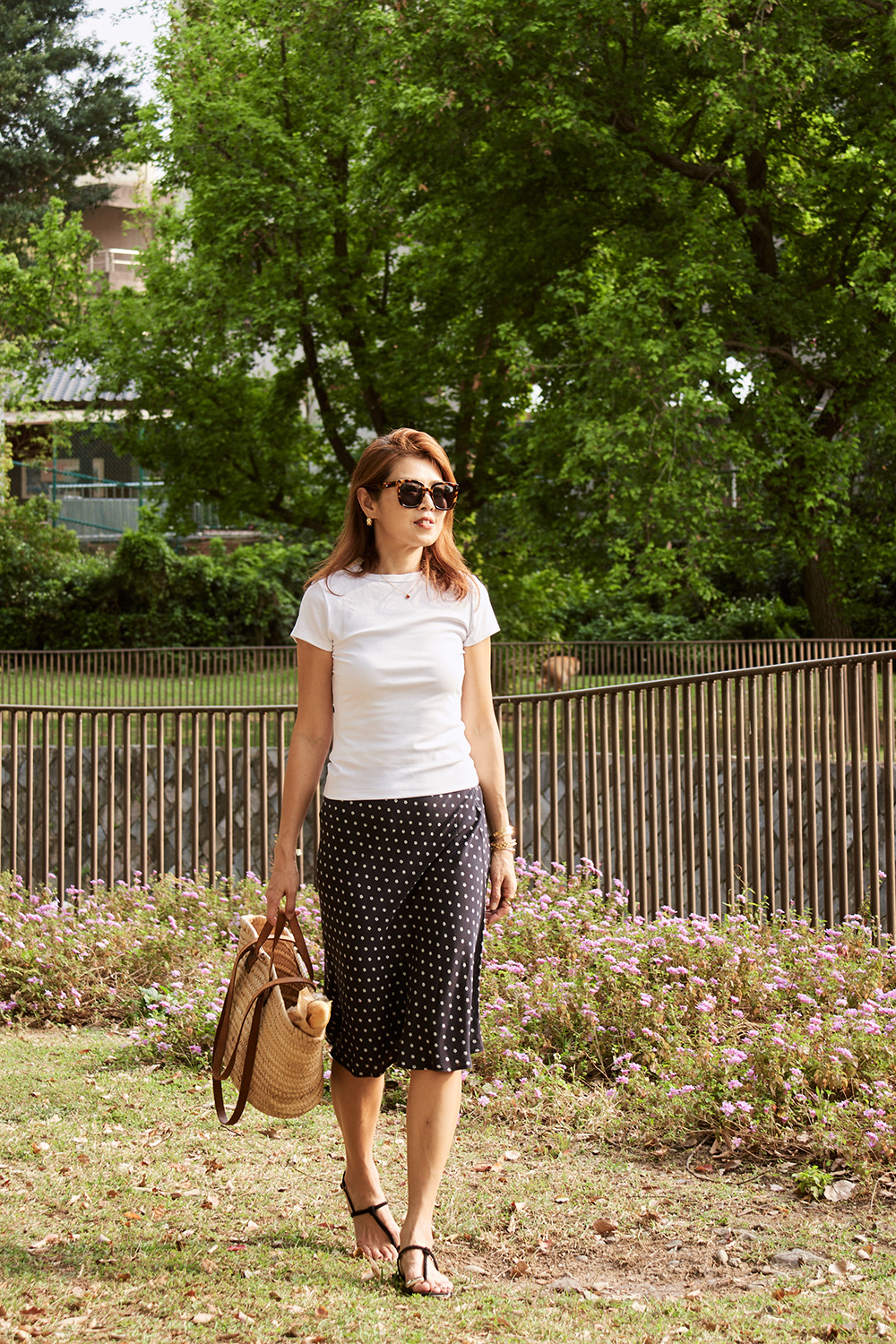 【搶先價】Daisy Field 90s 真絲小花半身裙