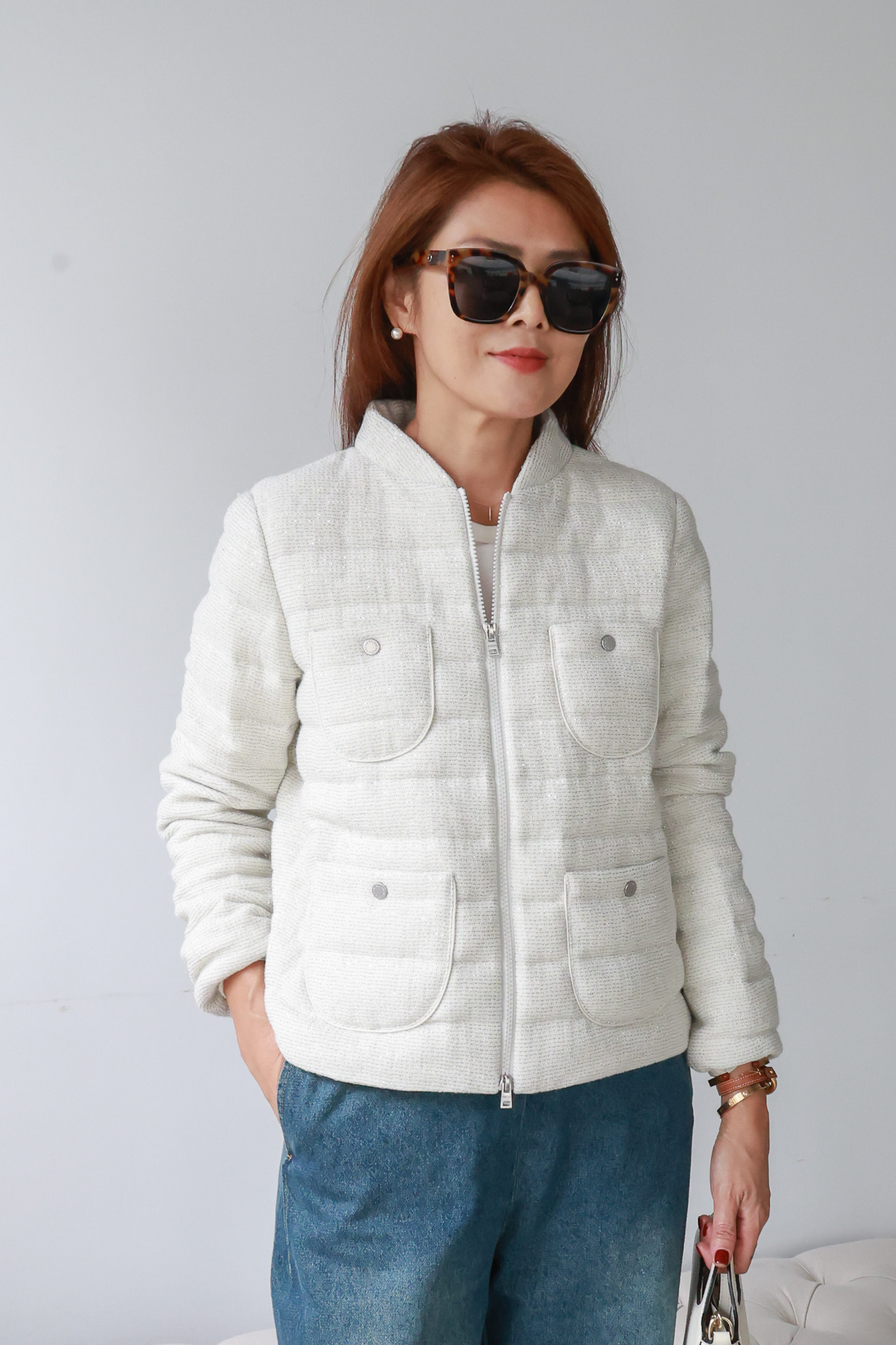 【搶先價】小香銀蔥羽絨外套