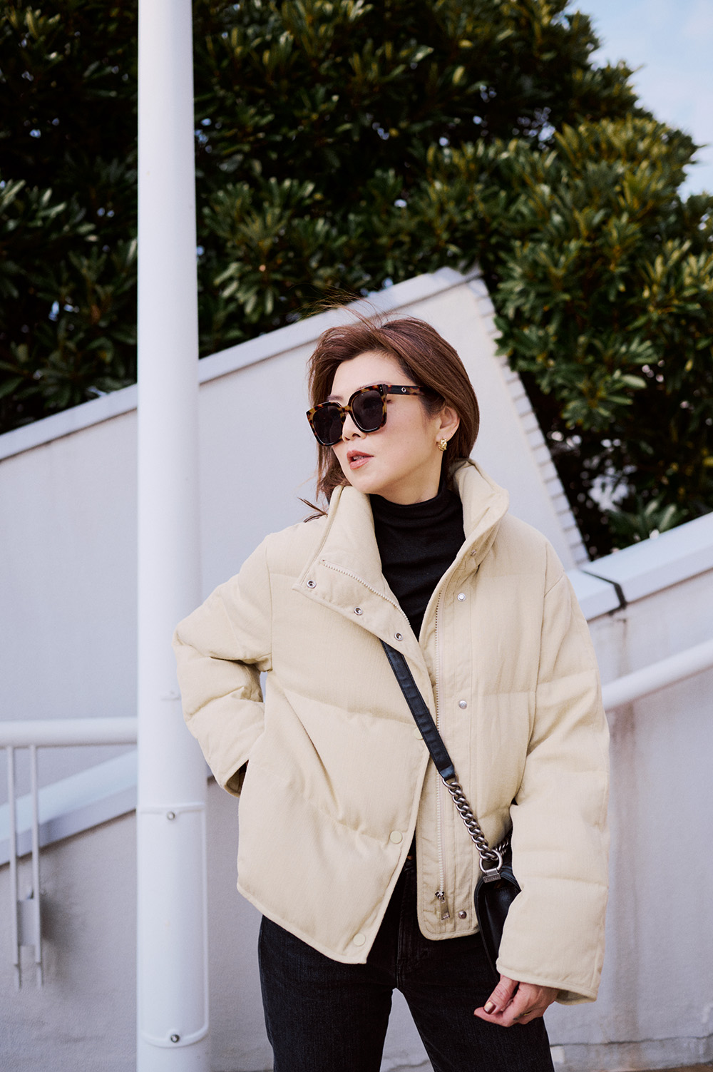 【搶先價】立領防風白鵝羽絨外套