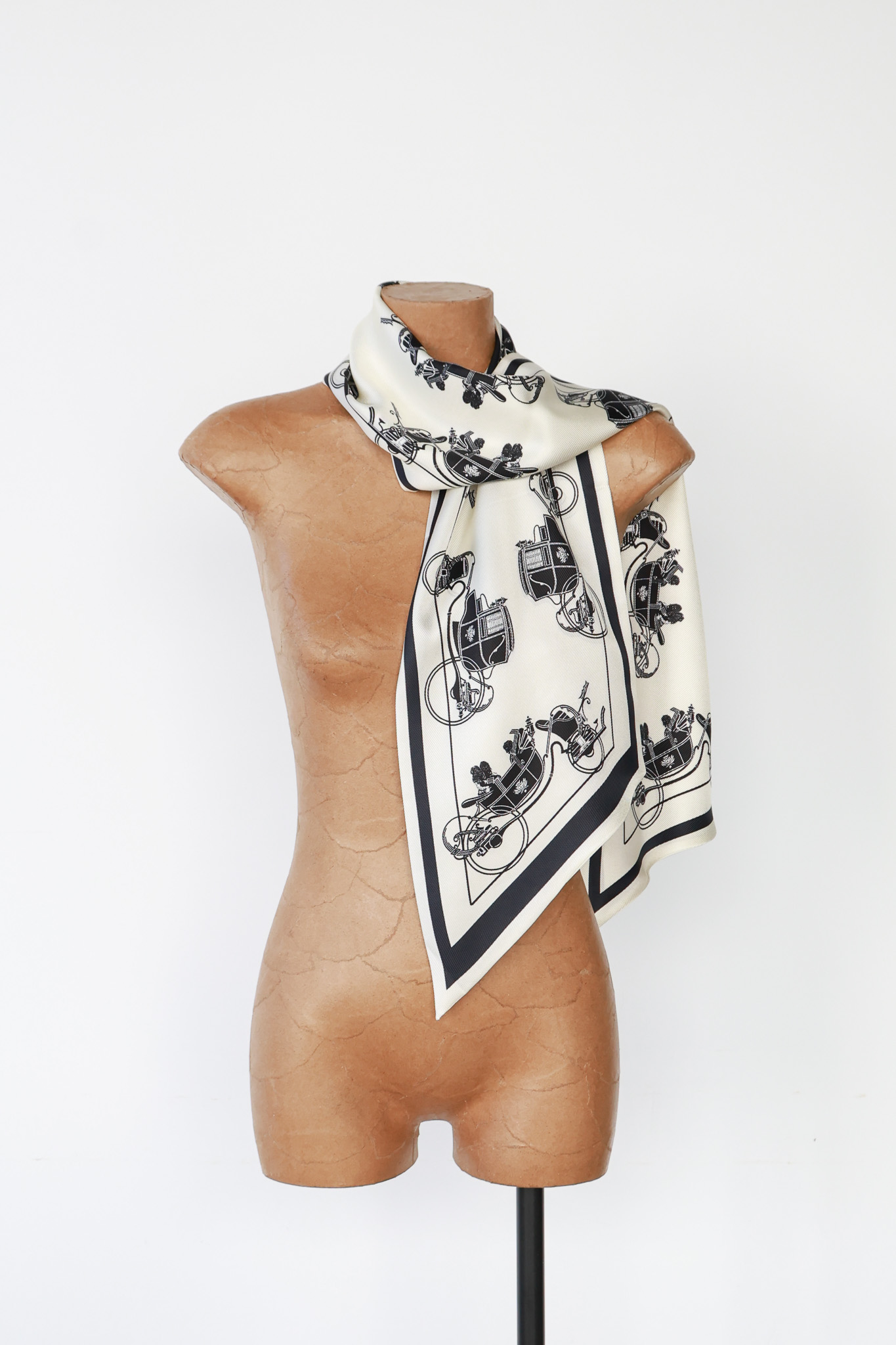 【搶先價】真絲雙層斜紋絲巾