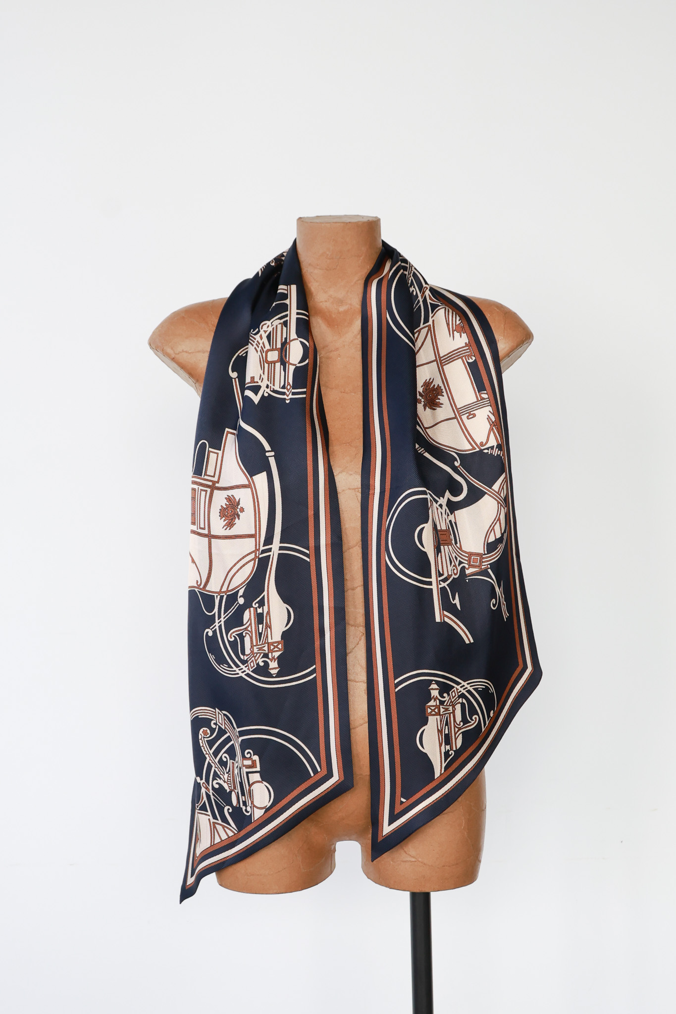 【搶先價】雙面印花真絲斜紋飄帶